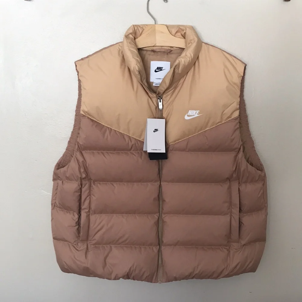Nike‎ Women's XL Sportswear Therma-FIT Windrunner Women's Down Vest NEW